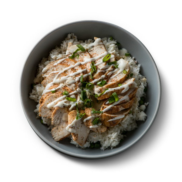 Low-Calorie High-Protein Creamy Chicken and Rice Indulge in the comforting embrace of our Low-Calorie High-Protein Creamy Chicken and Rice, meticulously crafted to satisfy your cravings while supporting your health goals with wholesome ingredients.