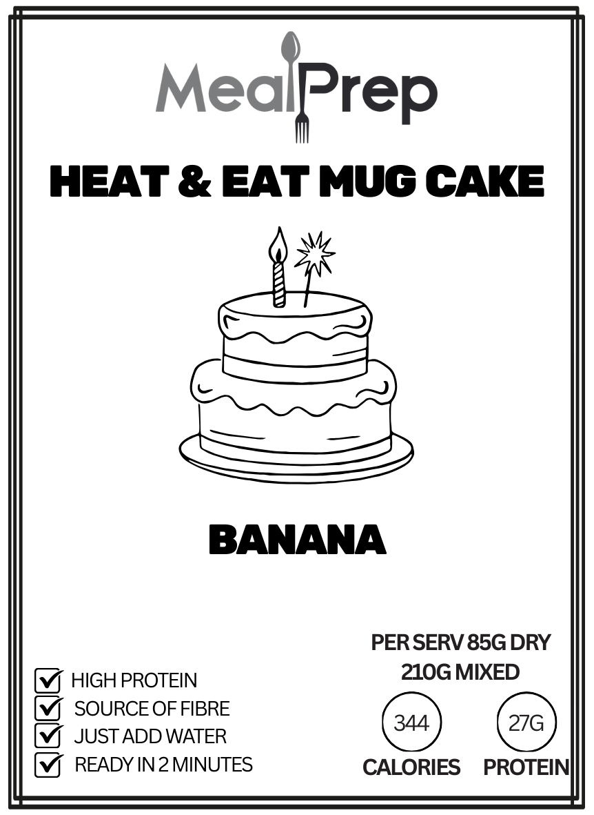Heat & Eat Protein Mug Cake Banana
