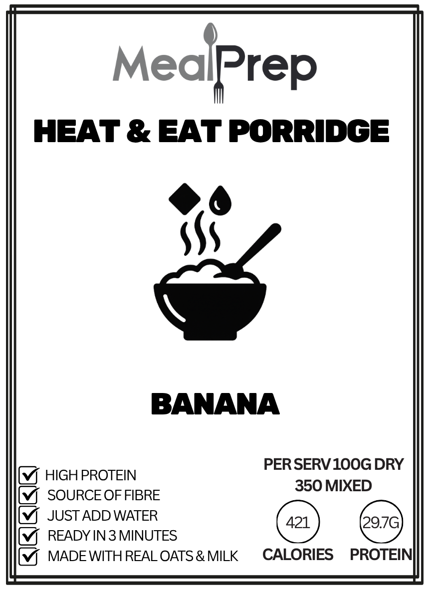 Heat & Eat Porridge –  Banana