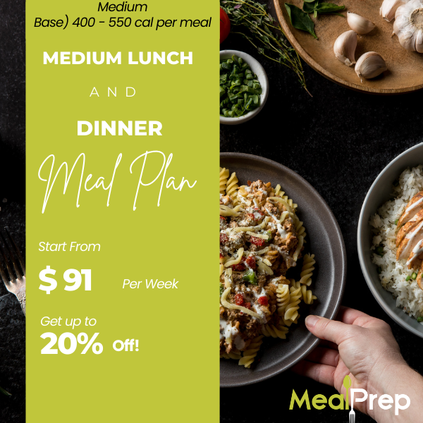 Medium Lunch & Dinner Meal Plan