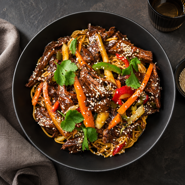 Sticky Beef – high protein ready-made meal, snap-frozen and delivered NZ wide by MealPrep.nz