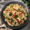 Tuscan Chicken Couscous - Low Carb