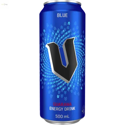 V Energy Drink Blue 500ml Meal Prep