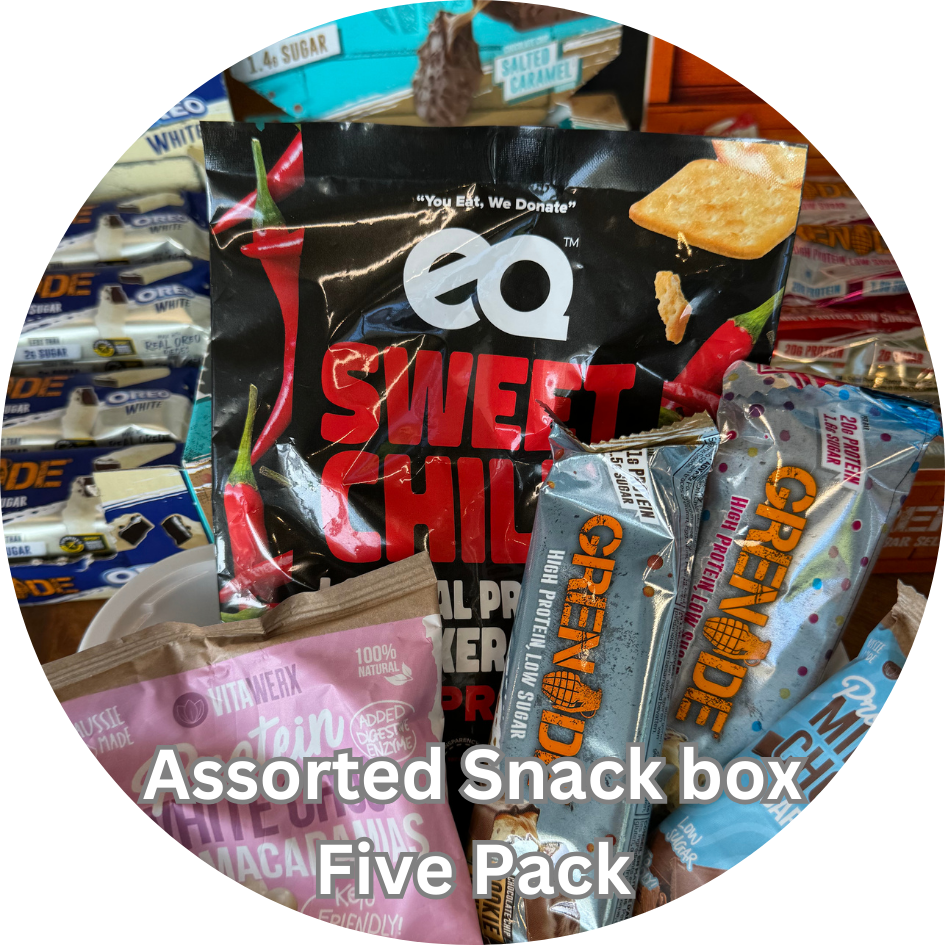 Five Pack Assorted Snack box