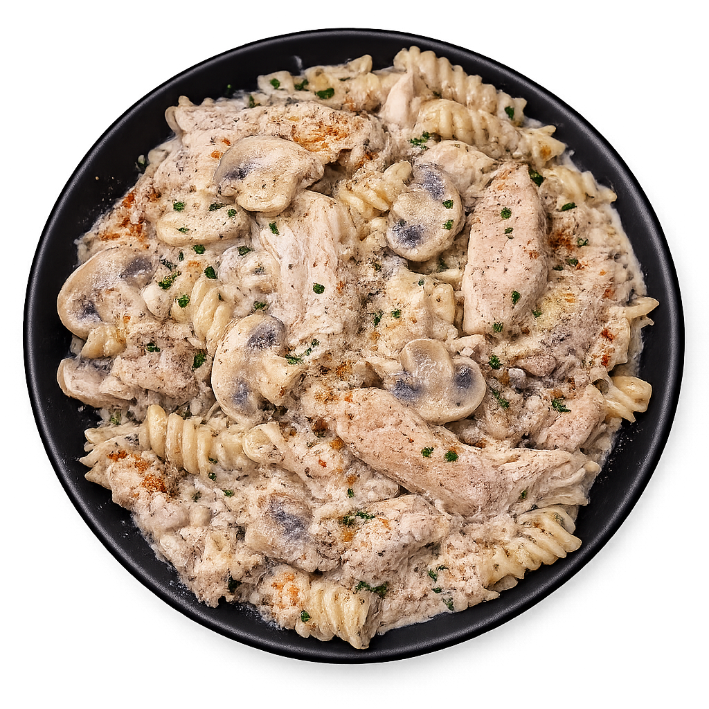 Creamy Chicken Stroganoff