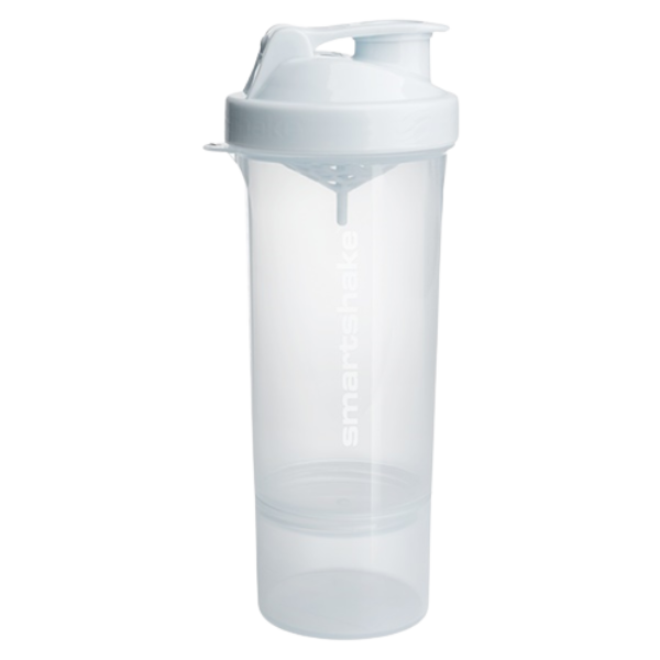 Smart Shake Slim Series White Shaker Cup 500ml