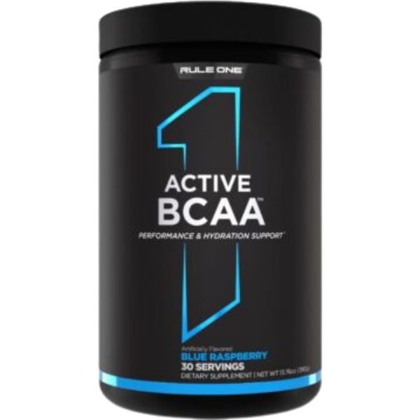Rule 1 BCAAS Blue Raspberry 60 Serves – high protein ready-made meal, snap-frozen and delivered NZ wide by MealPrep.nz