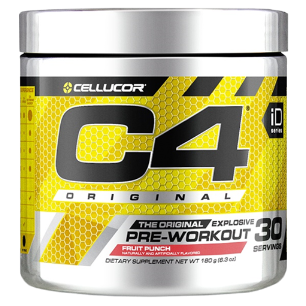 C4 Original Preworkout Fruit Punch 60 Serves Clearance – high protein ready-made meal, snap-frozen and delivered NZ wide by MealPrep.nz