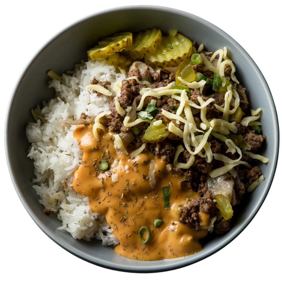 CHEESEBURGER BOWL