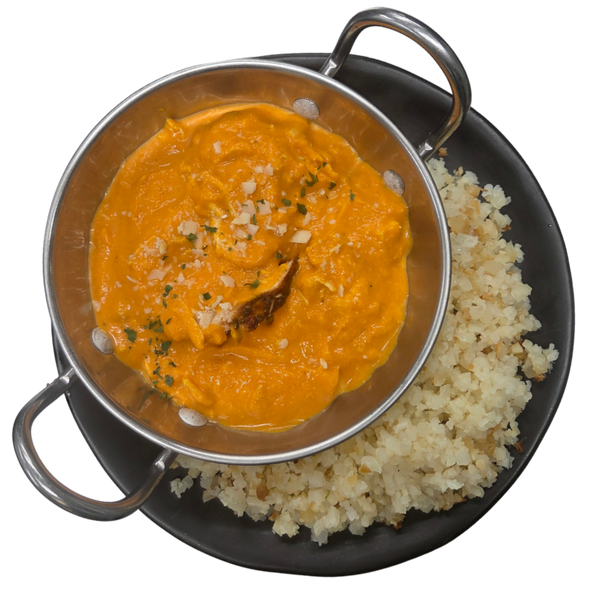 Butter Chicken - Low Carb – high protein ready-made meal, snap-frozen and delivered NZ wide by MealPrep.nz