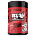 Nexus Per4m Pre-Workout Red Sour Straps 50 Serves