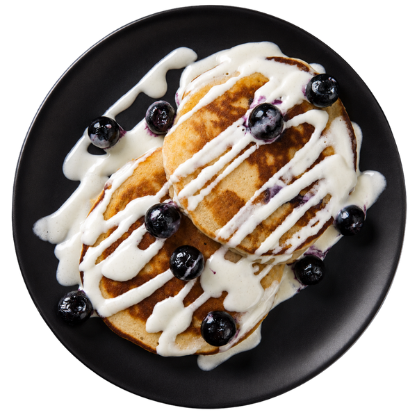 Blueberry Protein Pancakes