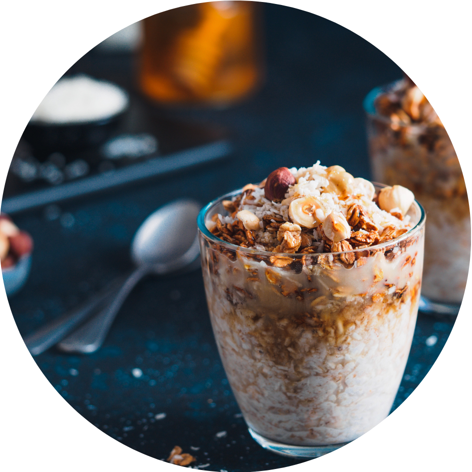 Peanut Butter Chocolate Overnight Oats