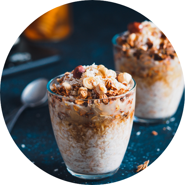 Peanut Butter Chocolate Overnight oats