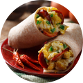 Spanish Chorizo Breakfast Wrap