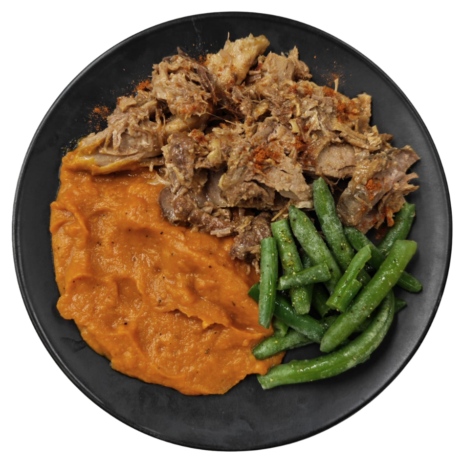 Slow Cooked Pork & Pumpkin Mash - Low Carb