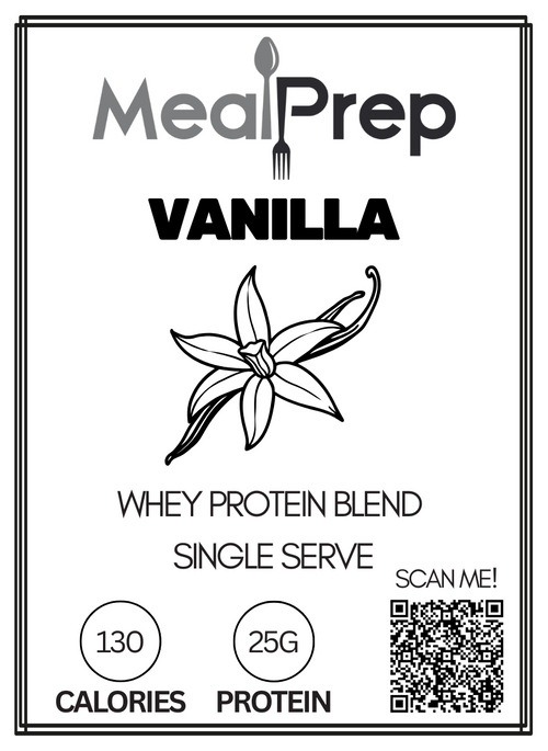 Basic Supplements Whey Protein Vanilla Single Serve