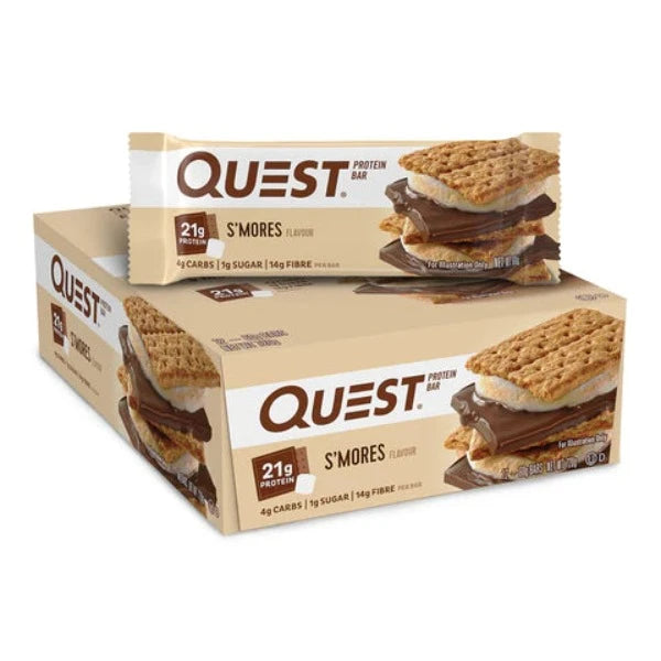 QUEST PROTEIN BAR SMORES 12X60G