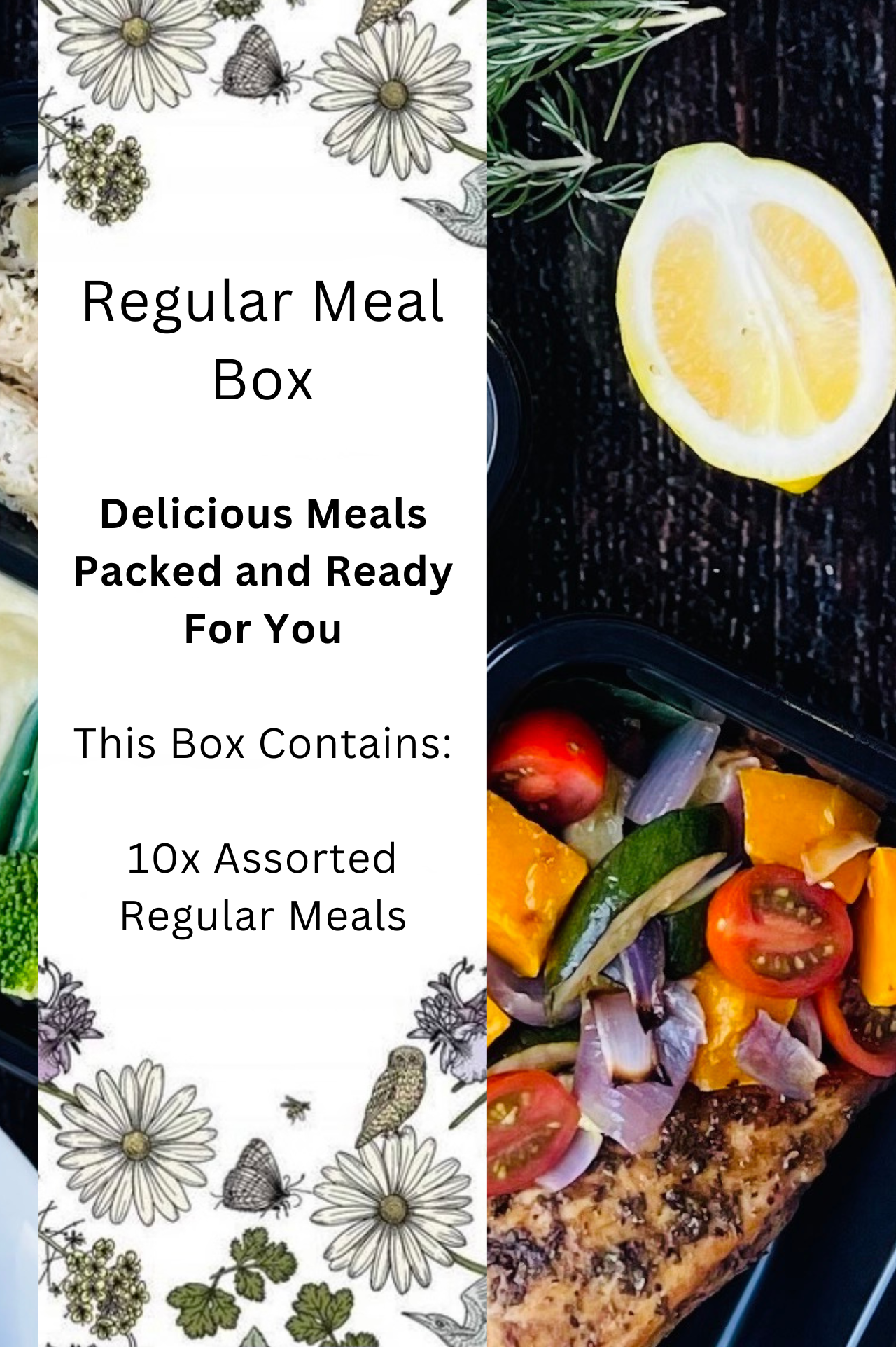 Mixed Meal Box - 10 Regular Meals