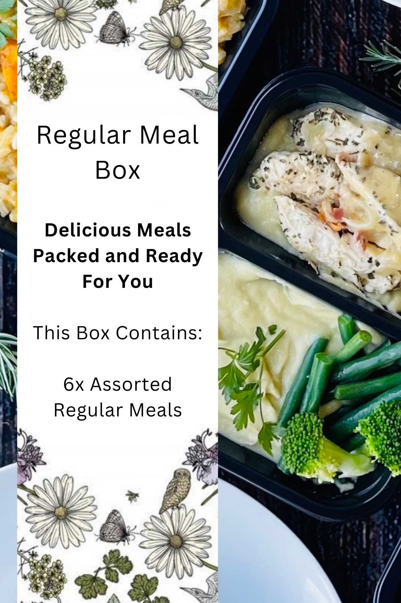 Mixed Meal Box - 6 Regular Meals