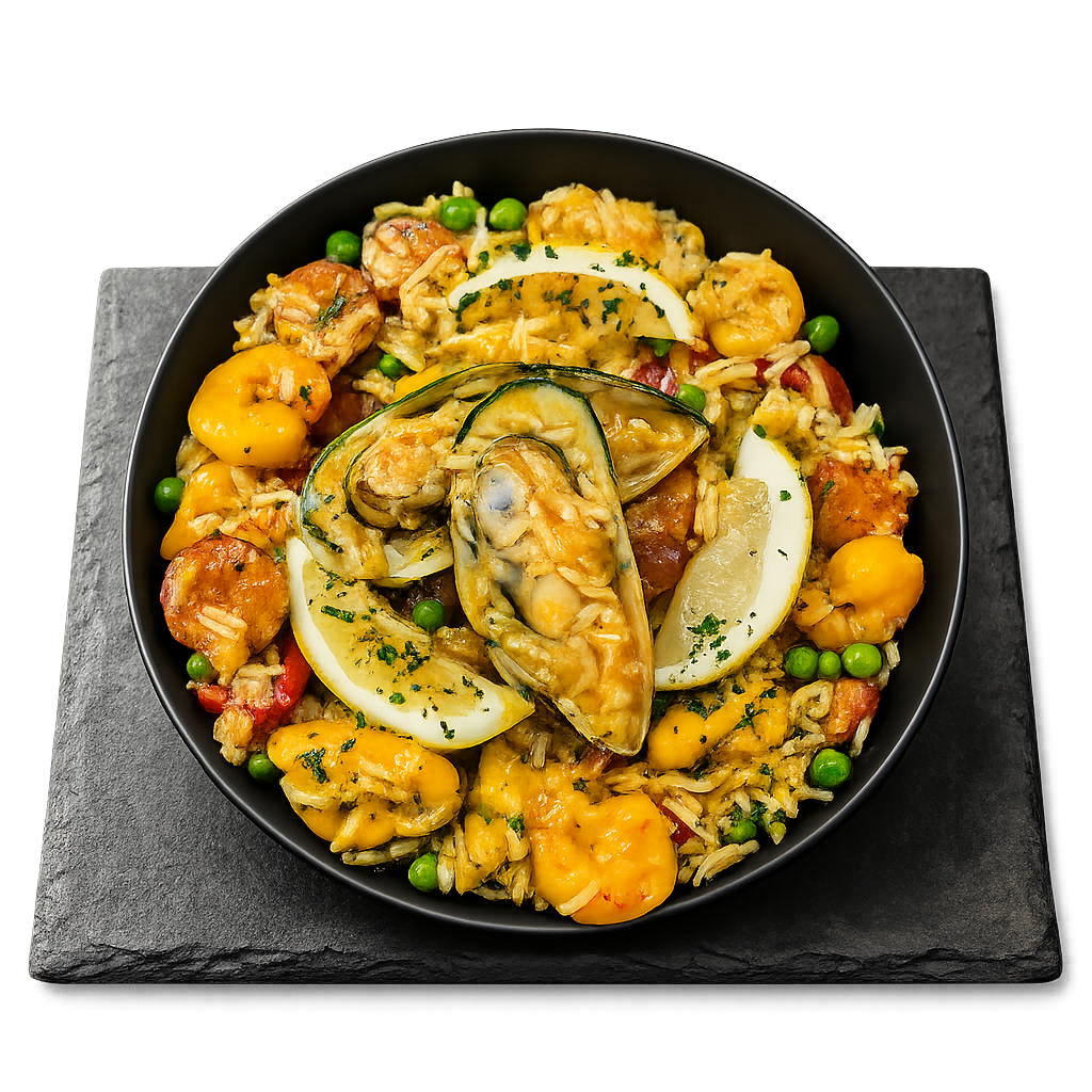 Seafood Paella - Gourmet