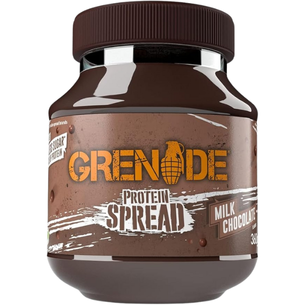 Grenade Protein Spread Milk Choc 360G – high protein ready-made meal, snap-frozen and delivered NZ wide by MealPrep.nz