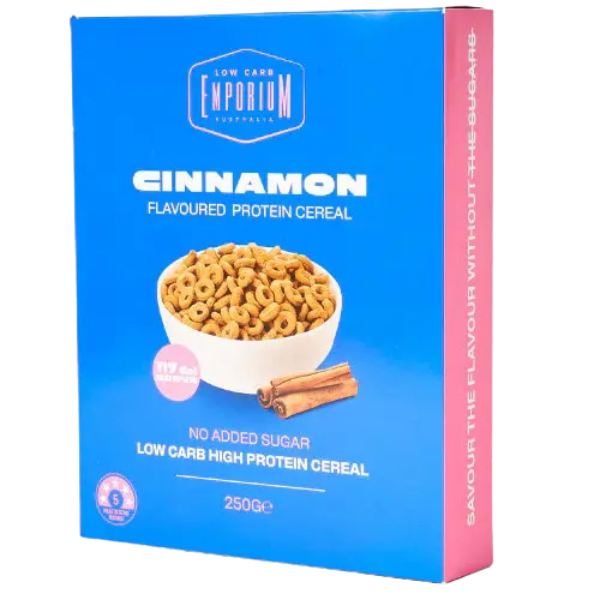 Cinnamon Protein cereal