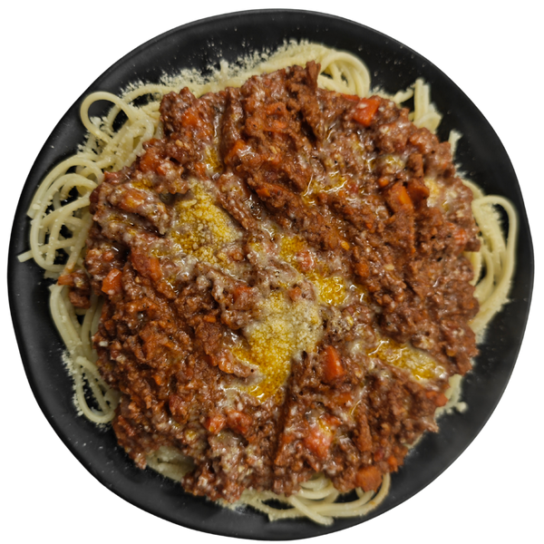Spaghetti Bolognese - Gourmet – high protein ready-made meal, snap-frozen and delivered NZ wide by MealPrep.nz