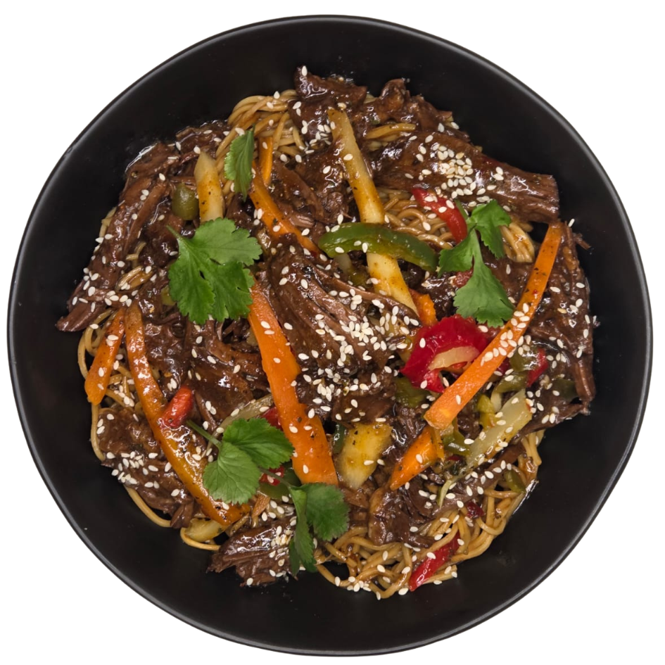 Asian-Style Sticky Beef Stir-Fry