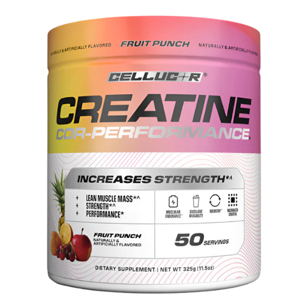 Cellucor Creatine Fruit Punch 50 Serves – high protein ready-made meal, snap-frozen and delivered NZ wide by MealPrep.nz
