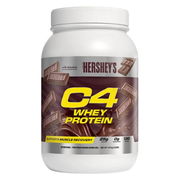 Cellucor C4 Whey Protein Powder Hersheys Chocolate 28 Serves – high protein ready-made meal, snap-frozen and delivered NZ wide by MealPrep.nz