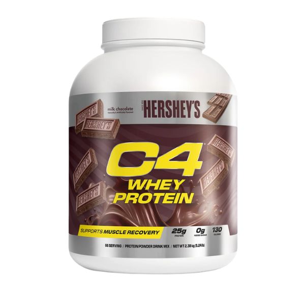 C4 Whey Protein Powder Hershey's Chocolate 66 Serves – high protein ready-made meal, snap-frozen and delivered NZ wide by MealPrep.nz