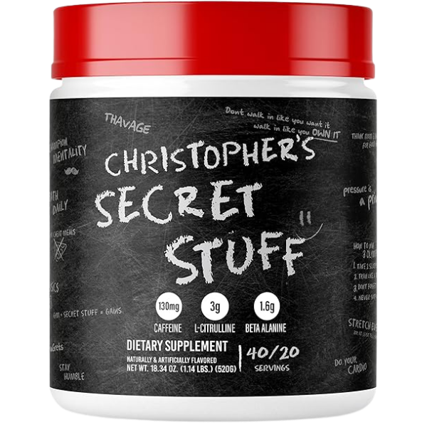 CBUM Thavage Christophers Secret Stuff 40 Serves