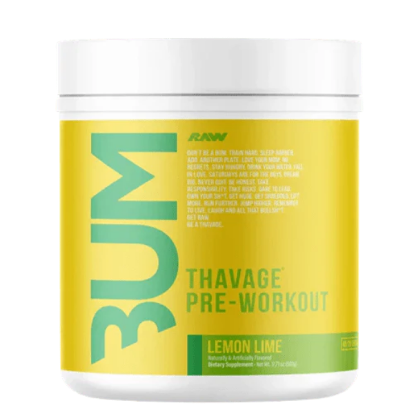 CBUM Thavage Pre-Workout Lemon Lime 40 Serves