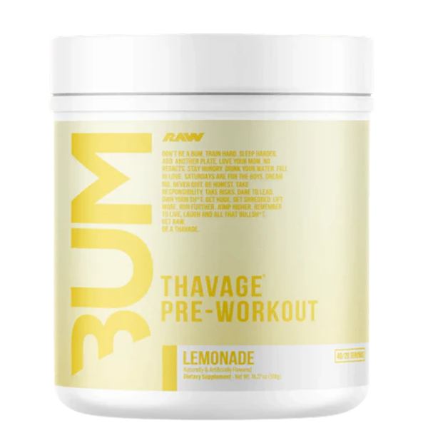 CBUM Thavage Pre-Workout Lemonade 40 Serves