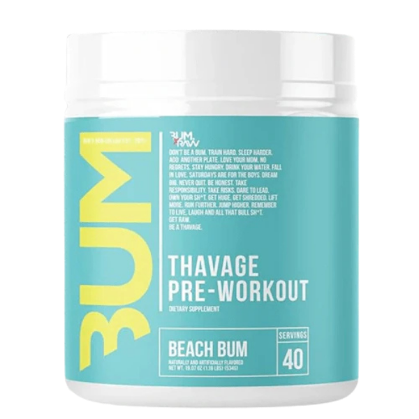 CBUM Thavage Pre-Workout Beach Bum 40 Serves
