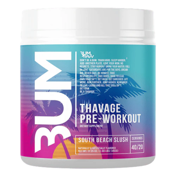CBUM Thavage Pre-Workout South Beach Slush 40 Serves