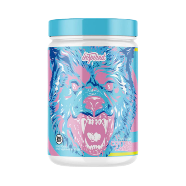 Inspired BBD Pre-Workout Cotton Candy 25 Serves – high protein ready-made meal, snap-frozen and delivered NZ wide by MealPrep.nz