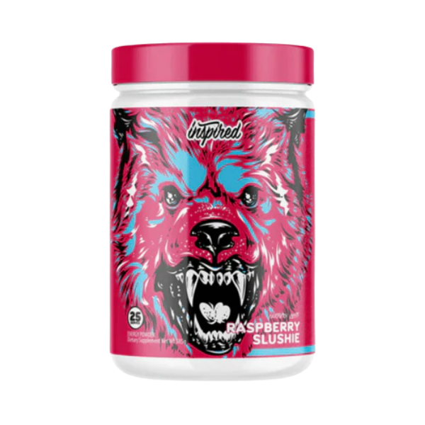 Inspired BBD Pre-Workout Raspberry Slushie 25 Serves – high protein ready-made meal, snap-frozen and delivered NZ wide by MealPrep.nz