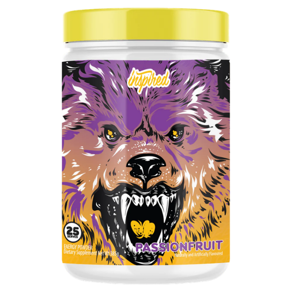 Inspired BBD Pre-Workout Passionfruit 25 Serves – high protein ready-made meal, snap-frozen and delivered NZ wide by MealPrep.nz