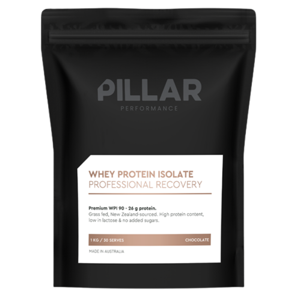 Pillar Whey Protein Isolate Chocolate 1KG – high protein ready-made meal, snap-frozen and delivered NZ wide by MealPrep.nz