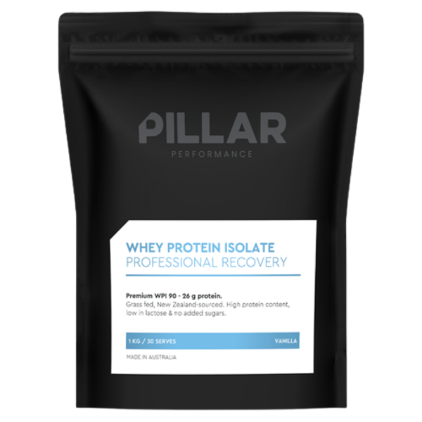Pillar Whey Protein Isolate Vanilla 1KG – high protein ready-made meal, snap-frozen and delivered NZ wide by MealPrep.nz