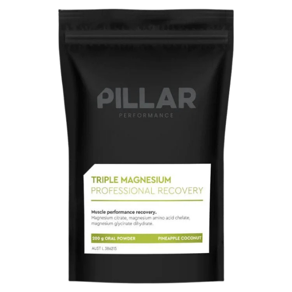 Pillar Triple Magnesium Pineapple Coconut 200g Powder Pouch – high protein ready-made meal, snap-frozen and delivered NZ wide by MealPrep.nz