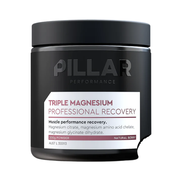 Pillar Triple Magnesium Natural Berry 200g Powder – high protein ready-made meal, snap-frozen and delivered NZ wide by MealPrep.nz