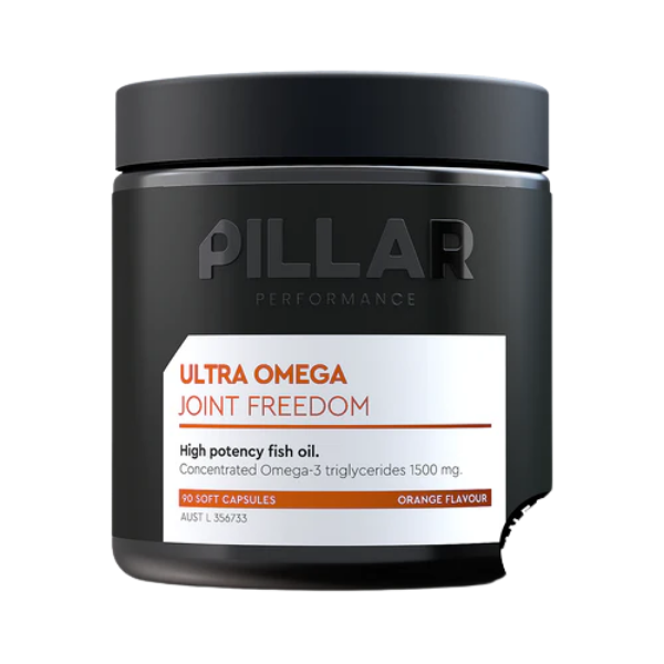 Pillar Ultra Omega Orange 90 Fish Oil Capsules – high protein ready-made meal, snap-frozen and delivered NZ wide by MealPrep.nz