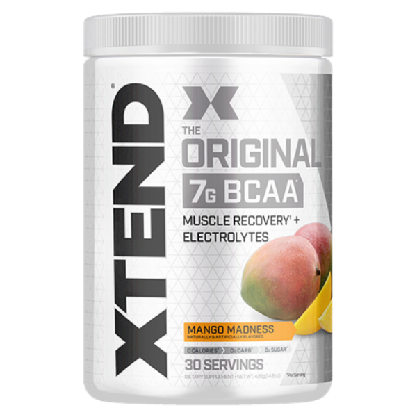Xtend 30 Serve Mango Madness Bcaas+Electrolytes – high protein ready-made meal, snap-frozen and delivered NZ wide by MealPrep.nz