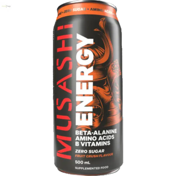 Musashi Energy Drink Fruit Crush 500ml Meal Prep