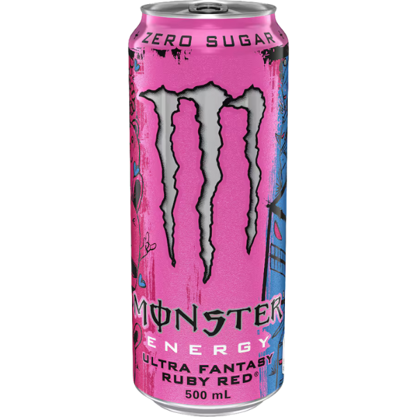 Monster Zero Ultra Ruby Red Energy Drink 500ml