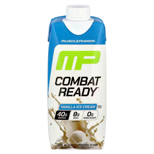 MusclePharm Combat Ready RTD Vanilla Icecream