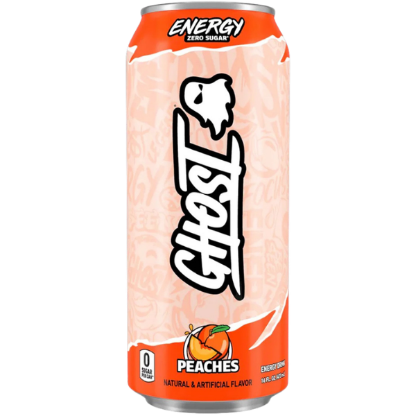 Ghost Energy Peaches 500ml